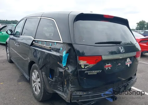 2014 Honda Odyssey Ex-L из США, поврежденный, VIN 5FNRL5H64EB034410